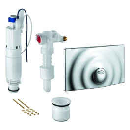Grohe Umrüstset für 14 l Spülasten Betätigungsplatte chrom 38815000