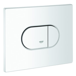 Grohe Abdeckplatte alpinweiß, mit Drucktaste 42379SH0