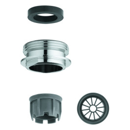 Grohe Strahlregler M22x1 chrom für Zweigriffarmaturen 45351000