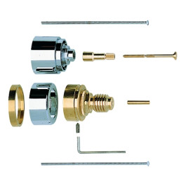Grohe Verlängerungs-set Automatic 2000 Griff ohne Spartaste 1/2'' 27,5mm chrom 47172000