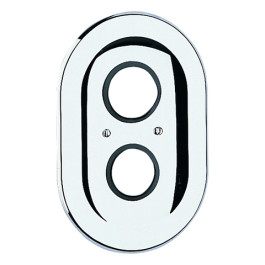 Grohe Rosette oval für Automatic 2000 /Sentosa alt 225x150 weiß 47188L00