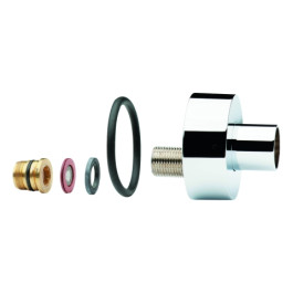 Grohe Anschlussverschraubung Tenso für Thermostat Wanne/Brause Aufputz chrom 47627000