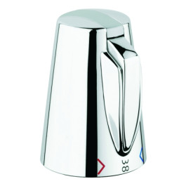 Grohe Temperaturwählgriff Chiara für UP/AP-Thermostatmischer chrom/mattchrom 47692IP0