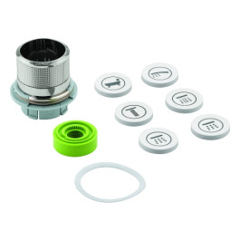 Grohe Druckknopfbetätigung für SmartControl Unterputz supersteel 48361DC0