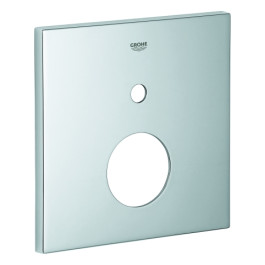 Grohe Rosette eckig für Einhandmischer-Fertigmonatge-Set mit 2-Wege Umstellung chrom 48435000