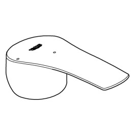 Grohe Hebel für Eurosmart Einhebelmischer chrom 48540000