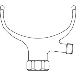 Ideal Standard Jado Auflegegabel RETRO, Edelmessing H960319A9
