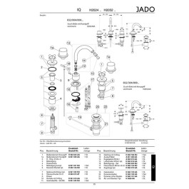Ideal Standard Jado Luftsprudler komplett H960918GN