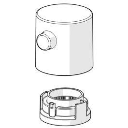 Hansa Mengen-Einstell-Griff chrom 1009482V
