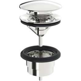 Hansa Ablaufgarnitur Push-Open chrom 59913988