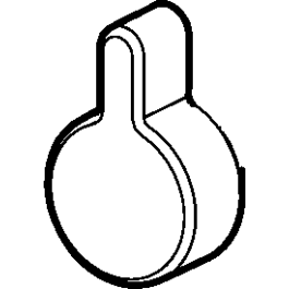 Hansa Umstellknopf chrom 59914541