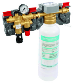 Resideo Nachfüllkombination mit Enthärtungseinheit, R 1/2, Sieb 200μm, für Heizungsanlagen NK300SE-SO-1/2A