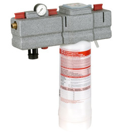Resideo Nachfüllkombination mit Vollentsalzungspatrone, R 1/2, Sieb 200μm, für Heizungsanlagen NK300SE-VE-1/2A