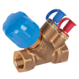 Resideo Strangregulier- und Absperrventil Kombi-2-Plus, DN15, Low Flow, IG R1/2 V5032Y0015BLF