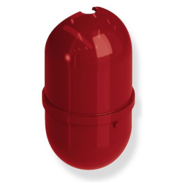 HEWI WC-Bürstenbehälter, für WC-Bürstengarnituren Serie 477 und Serie 805, hochglänzend, rubinrot 477.20.E04 33