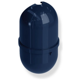 HEWI WC-Bürstenbehälter, für WC-Bürstengarnituren Serie 477 und Serie 805, hochglänzend, stahlblau 477.20.E04 50