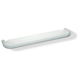 HEWI Ablage Serie 801, mit Platte aus Kunststoff, 600mm breit, 28mm hoch, 140mm tief, rubinrot 801.03.100 33