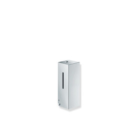 HEWI SENSORIC Elektronischer Seifenspender, Edelstahl, spiegelpoliert, mit Innenbehälter zur freien Befüllung, 500ml, 900.06.005XC