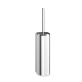 HEWI WC-Bürstengarnitur mit Deckel, Metall, verchromt, zur Wandmontage 900.20.00140