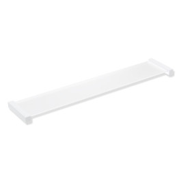 HEWI Ablage, Edelstahl, Ablagefläche aus ESG-Glas (4mm), satiniert, weiß tiefmatt 900Q03.00760 DX