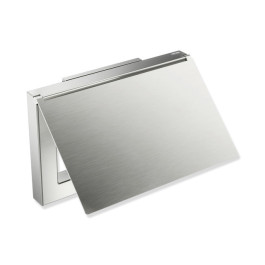 HEWI WC-Papierhalter mit Deckel, Edelstahl, 900Q21.001XA