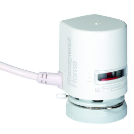Resideo Stellantrieb, thermoelektrisch, stromlos geschlossen, max. Hub 4 mm, 90 N, 230 V, Auf/Zu MT4-230-NC