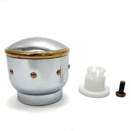 Hansgrohe Griff für Mondial Warmwasserseite chrom/gold optik 15292090