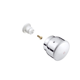 Hansgrohe Griff für Mondial Warmwasserseite weiß/gold optik 15292490
