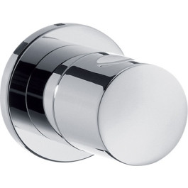 Hansgrohe Absperrventil Unterputz Fertigset chrom zylindrischer Griff 15972000