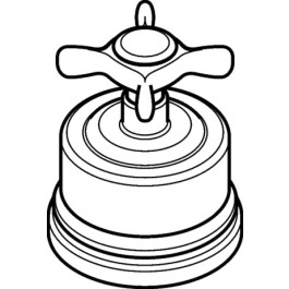 Hansgrohe Axor Montreux Griff Quattro/Trio, chrom 16593000