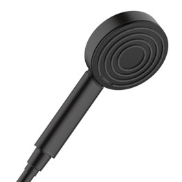 Hansgrohe Handbrause Pulsify S 105 1 jet EcoSmart+ mattschwarz 24121670