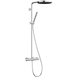 Hansgrohe Showerpipe Pulsify S Puro 260 1 jet EcoSmart Brausethermostat Aufputz chrom 24223000