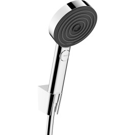 Hansgrohe Porterset Pulsify Select S 105 3 jet EcoSmart mit Brauseschlauch 1250mm chrom 24306000