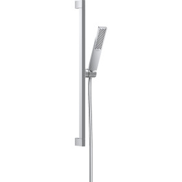 Hansgrohe Brauseset Pulsify E 1 jet EcoSmart+ mit Unica Brausestange 650mm chrom 24371000