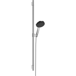 Hansgrohe Brauseset Raindance Alive Select S 125 3jet EcoSmart mit Brausestange Unica S Puro 900mm, Chrom 24603000