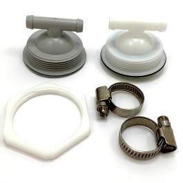 Hansgrohe Seitenbrause Pharo Duschpaneel Prestige weiss 25944000