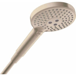 Hansgrohe Handbrause 120 3 jet Axor brushed nickel 26050820