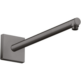 Hansgrohe Brausearm DN15 390mm eckig Axor ShowerSolutions brushed black chrom 26436340