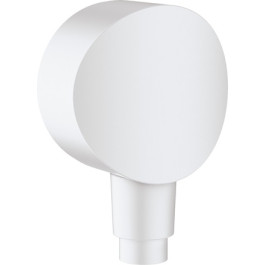 Hansgrohe Schlauchanschluss DN15 Fixfit S mit Rückflussverhinderer mattweiss 26453700
