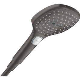 Hansgrohe Handbrause Raindance Select E 120 3jet brushed black chrom 26520340
