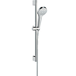 Hansgrohe Brauseset Croma Select S Multi/ Unica'Crometta mit Brausestange 650mm weiss/chrom 26560400