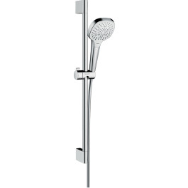 Hansgrohe Brauseset Croma Select E Multi/ Unica mit Brausestange 900mm weiss/chrom 26590400