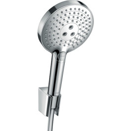 Hansgrohe Raindance Select S Brausehalterset 120 3jet mit Brauseschlauch 1600mm, Chrom 26721000