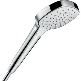 Hansgrohe Handbrause Croma Select E 1 jet EcoSmart 9 l/min weiss/chrom 26815400