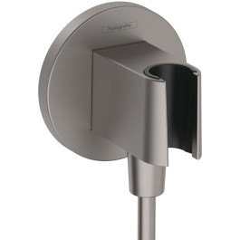 Hansgrohe Brausehalter FixFit S Porter KS für Handbrause brushed black chrom 26888340