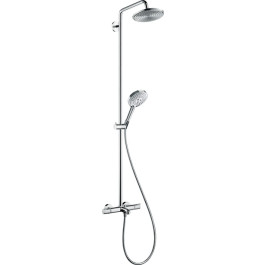 Hansgrohe Showerpipe Raindance Select Wanne chrom Kopfbrause Raindance Air 1jet 240mm 27117000