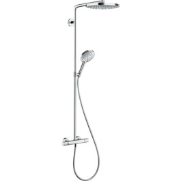 Hansgrohe Showerpipe Raindance Select chrom mit Kopfbrause Raindance S 240 2jet 27129000