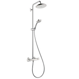 Hansgrohe Showerpipe Croma 220 EcoSmart chrom 27188000