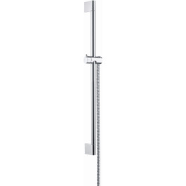 Hansgrohe Brausestange Unica'Crometta 650mm chrom mit Metaflex Brauseschlauch 1600mm 27615000