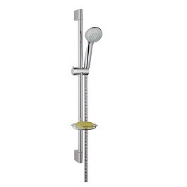 Hansgrohe Brauseset Crometta 85 Vario mit Brausestange 650mm und Seifenschale, Chrom 27764000